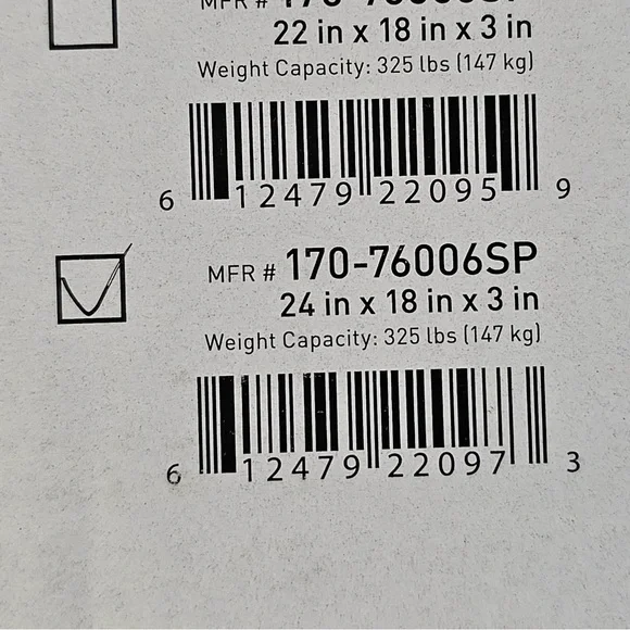 McKesson Premium Foam Cushion molded gel-infused memory foam, NEW - Picture 4 of 6